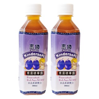 Hwei Yow 惠幼 黑棗精華露飲品 幫助排便順暢 營養均衡, 360ml, 2瓶