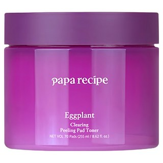 Papa Recipe 茄子保濕去角質棉片 255ml 70片 1罐