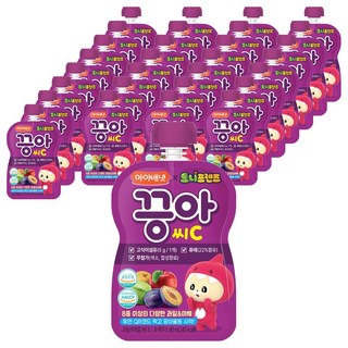 韓國 ivenet 孩童綜合蔬果汁, 綜合蔬果C口味, 80ml, 60包