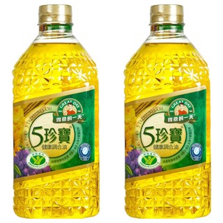 得意的一天 五珍寶健康調合油, 2L, 2瓶