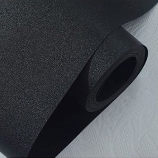 不透光玻璃靜電貼膜 磨砂材質 遮光性好, 45 x 200cm, 黑色
