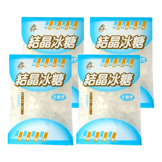同正 結晶冰糖, 1kg, 4包