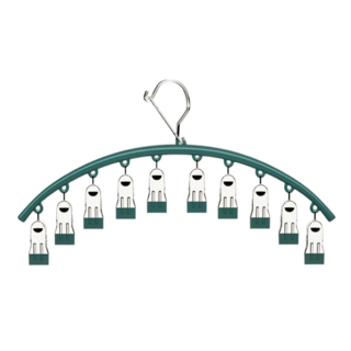 防滑曬衣夾 C448, 深墨綠, 2入, 金屬塑膠材質, 1組