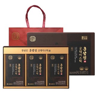 Hansamin 6年根紅蔘飲隨身包+購物袋組, 300ml, 3組
