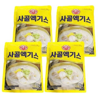 [오뚜기] 사골엑기스, 4개, 1kg