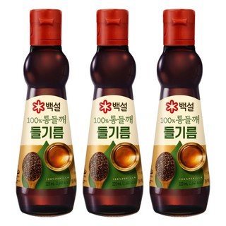 CJ BEKSUL 白雪 全優質紫蘇籽油, 320ml, 3個