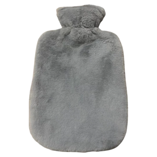 U-mop 毛絨熱水袋 2000ml 灰色, 1個