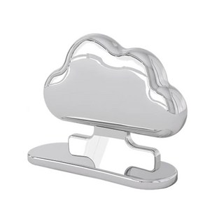 U-mop 雲朵馬桶掀蓋器, 5 x 1.7 x 3.8cm, 銀色