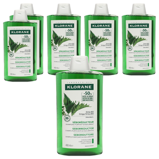 KLORANE 蔻蘿蘭 控油洗髮精 草本香氣, 400ml, 6件