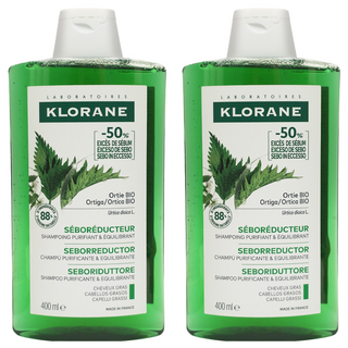 KLORANE 蔻蘿蘭 控油洗髮精 草本香氣, 400ml, 2件
