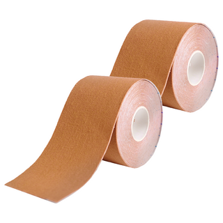 Flowers 花芊 肌肉運動膠帶 膚色 運動防護、肌肉舒緩 提升運動表現 親膚透氣, 2捲, 1入