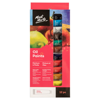Mont Marte 蒙瑪特 油畫顏料套組 12色 12ml