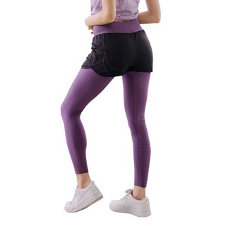 CHEAUCHI 巧奇 石墨烯彈力輕塑褲 假2件褲