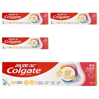 Colgate 高露潔 全效專業抗敏感牙膏, 150g, 4條