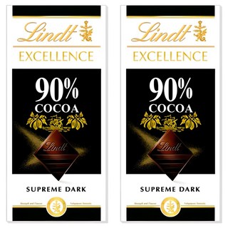 EXCELLENCE 卓越系列黑巧克力 90%款, 2盒, 100g
