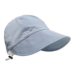 愛北鼻 親子防曬遮陽帽 成人速乾款 薄款 藍灰色, 54cm