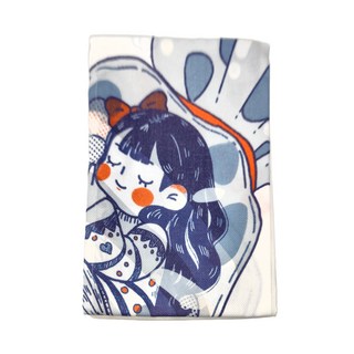 小銅板 白亞麻門簾, 糖果女孩