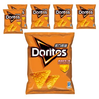 Doritos 多力多滋 玉米片 黃金起司, 40g, 6包