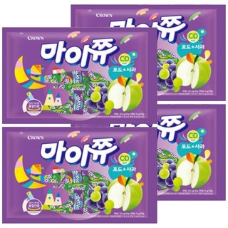마이쮸 필로우 포도 사과 츄잉캔디, 720g, 4개