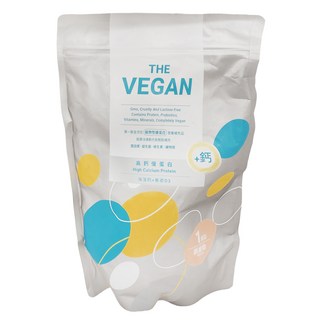 THE VEGAN 樂維根 骨力高鈣植物性優蛋白 燕麥奶, 1kg, 1包