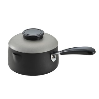 吉川 YOSHIKAWA Gourmet Bento 單手天婦羅鍋 適用IH爐 單人小家庭適用, 1入, black, 15.7cm