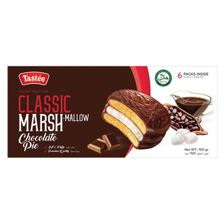 Tastee 巧克力風味派, 150g, 1盒