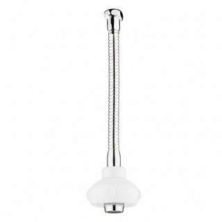 二段式多角度節水龍頭 白色, 1個