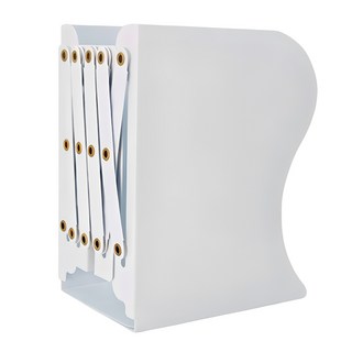 모모스토어 길이조절 책꽂이, 화이트