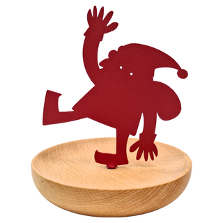 Sparkled Christmas 星光燦爛 拓香木座 Santa Red 桌上擺飾, 聖誕老人