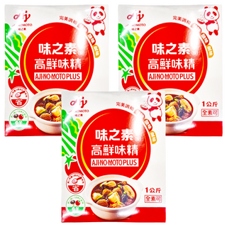 AJINOMOTO 味之素 高鮮味精, 1kg, 3盒