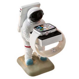 YoungMarket 智慧手錶充電座支架, 太空人, 1個