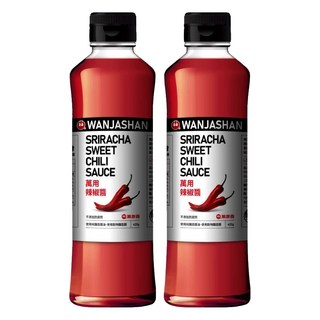 萬家香 萬用辣椒醬, 2瓶, 420g