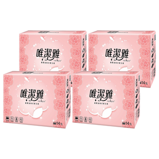VIRJOY 唯潔雅 抽取式衛生紙 100張, 14包, 4袋