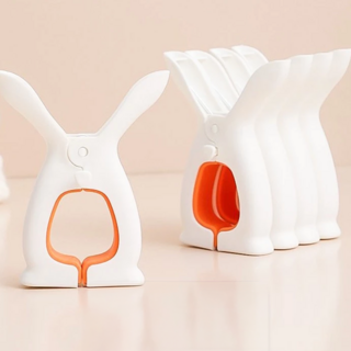 防風被單夾 Set 6個 兔子大款,牢牢固定不怕風吹，加粗高彈力彈簧, 1組