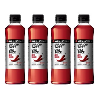 萬家香 萬用辣椒醬, 4瓶, 420g