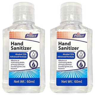 Protect 醫護美乾洗手 維他命E乾洗手凝露, 2個, 60ml