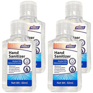 Protect 醫護美乾洗手 維他命E乾洗手凝露, 4個, 60ml