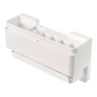 3M Command 無痕 極淨防水收納系列 牙刷收納架 190 x 105 x 63mm, 17721, 1盒