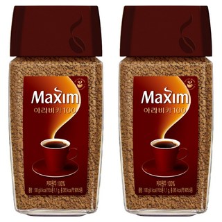 맥심 아라비카100 원두커피믹스 병, 100g, 1개입, 2개