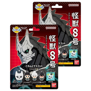BANDAI 泡澡公仔沐浴球 內含1個劇中角色公仔吊飾, 55g, 2包