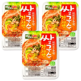 百濟 米麵線 泡菜味, 3盒