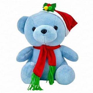 AllBeMine 歐比邁 柔柔熊聖誕版 1088008-61 12吋, 海洋藍, 1個