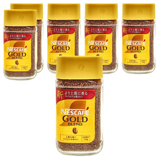 NESCAFE 雀巢咖啡 金牌微研磨咖啡, 120g, 1入, 6罐