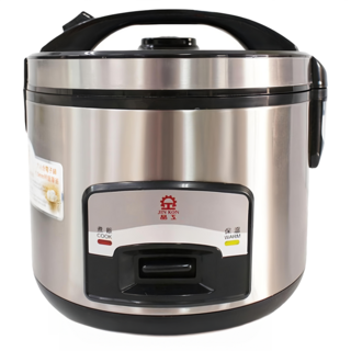 Jinkon 晶工 六人份厚釜電子鍋 JK-1661 厚釜內鍋導熱均勻 一鍵操作簡單方便, Silver
