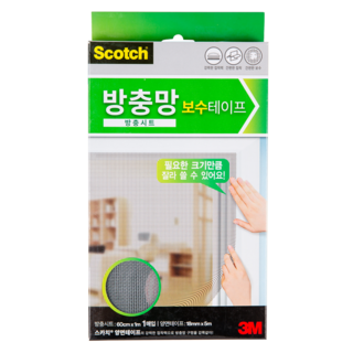 3M Scotch 紗窗修補膠帶 紗窗網, 1個