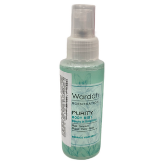 Wardah 峇里島身體香水噴霧 #Purity 100ml 清新持久 隨身香氛, 1瓶
