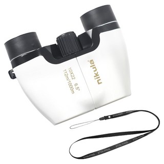 니쿠라 스토리빙 오페라글라스 뮤지컬 콘서트 쌍안경 10배율 망원경 + 넥스트랩, 22mm