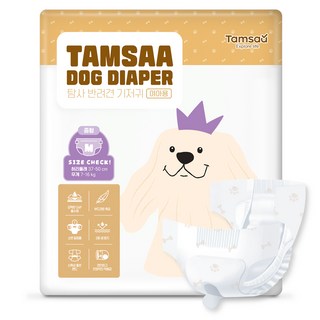 Tamsaa 母犬用尿布, 30入, 1包, 中型