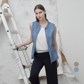 Olivia Lauren 女性拼色亮點背心外套 VVCQC5M4291