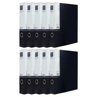 영오 합지 D링 바인더 A4 5cm, 흑색, 10개